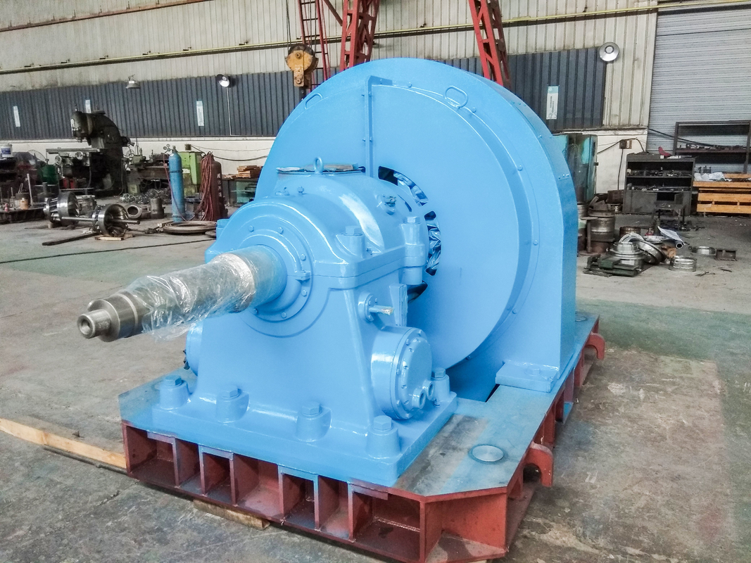 Vertical Water Turbine 50Hz/60Hz Rated 220V-690V Voltage Air/Water Cooling 450-1000 RPM Brushless