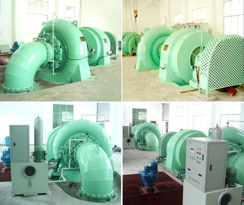 Stainless Steel Pelton Turbine Power Generator with Air/Oil Cooling - 100-1000A Current