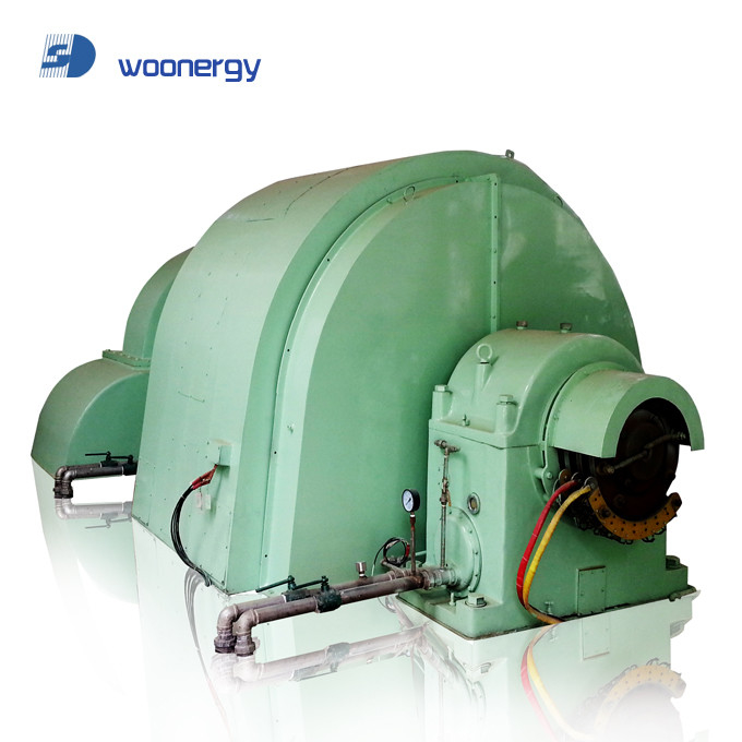 Standard Speed 6-10kV Pelton Hydroturbine Generator Unit With Air/Oil Cooling Micro Governor