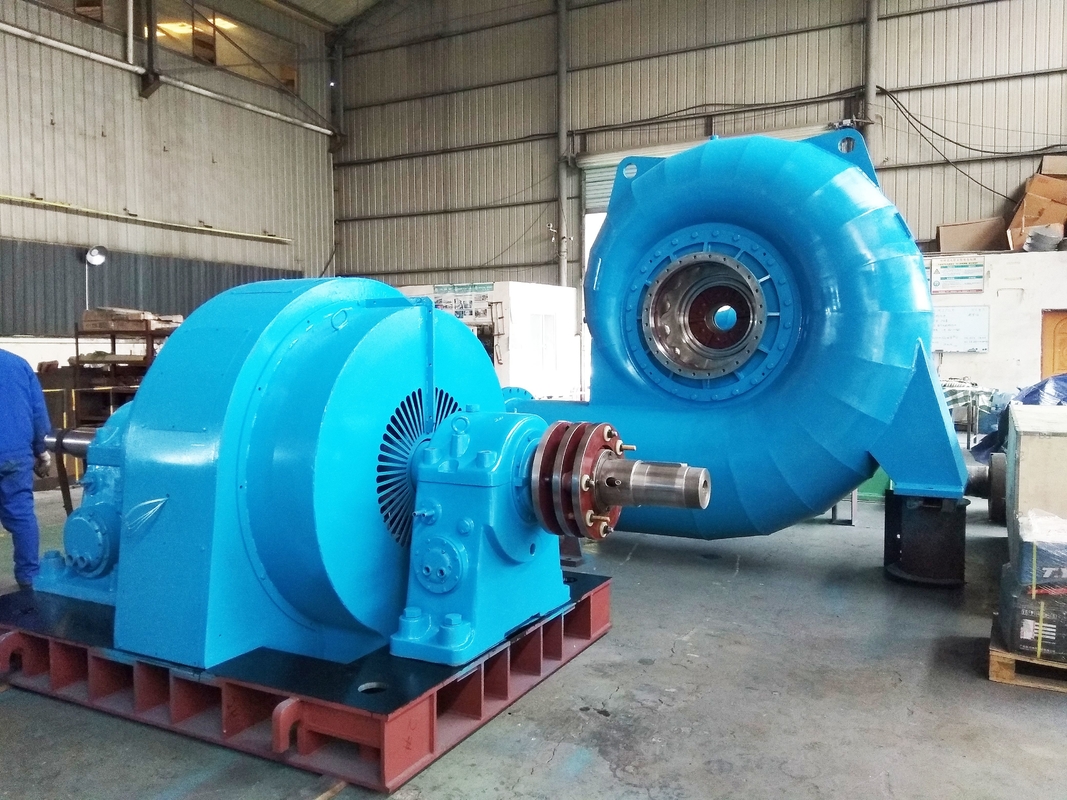 Customized Color Water Turbine Generator ≥50 Years Service Life 50Hz/60Hz Frequency
