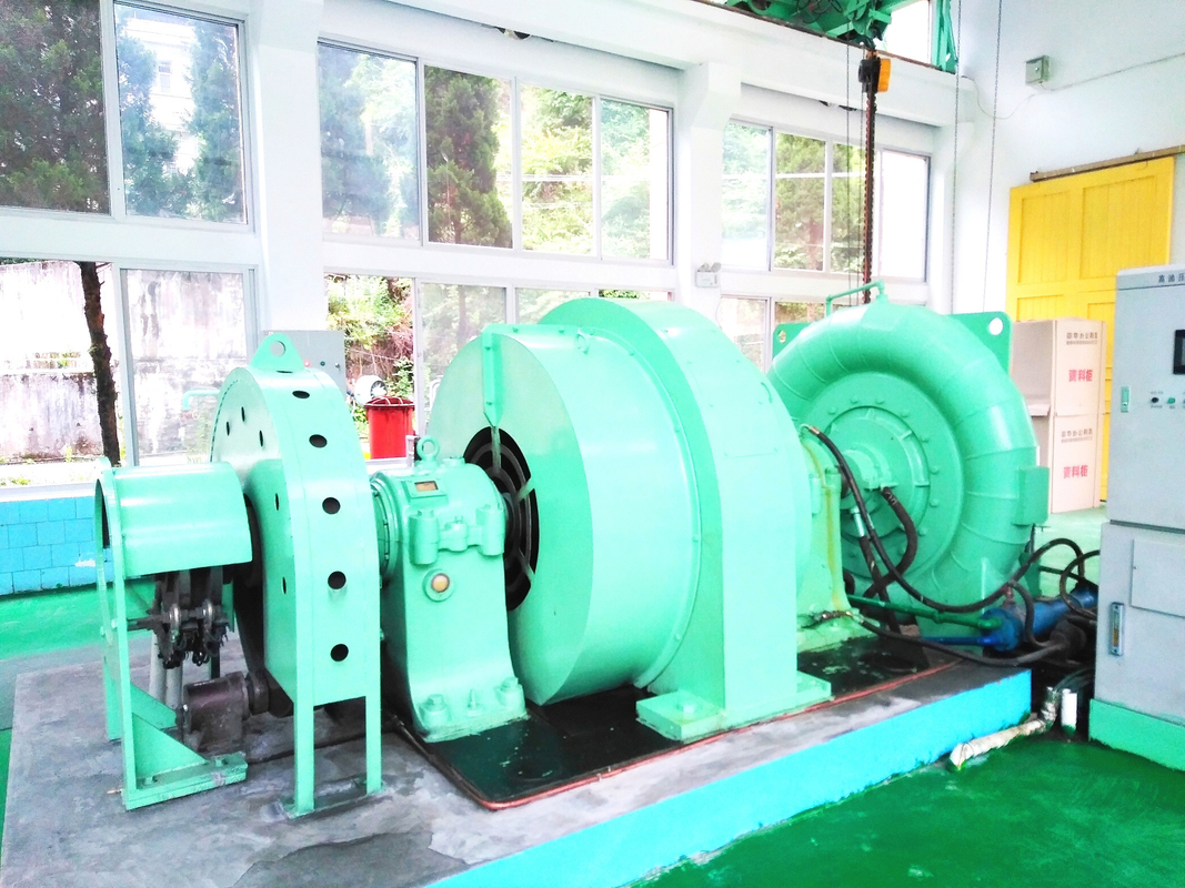 Automatic 400V 800V 6.3kV 10kV Rated Voltage Francis Turbine Generator With Rated Power 300KW-20MW