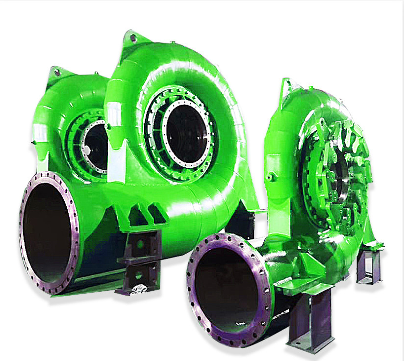 Stainless Steel Automatic Francis Water Turbine Generator 6.3kV Vertical Or Horizontal Installation