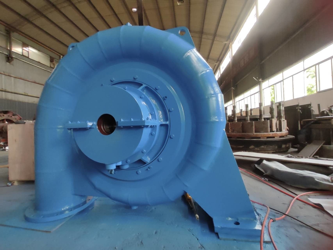 Customized Color And Stainless Steel Materials Water Turbine Generator For Hydropower Plant