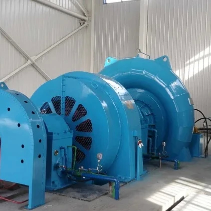 Efficiency Francis Water Turbine Need Parameters 5m-500m Water Head For Power Generation