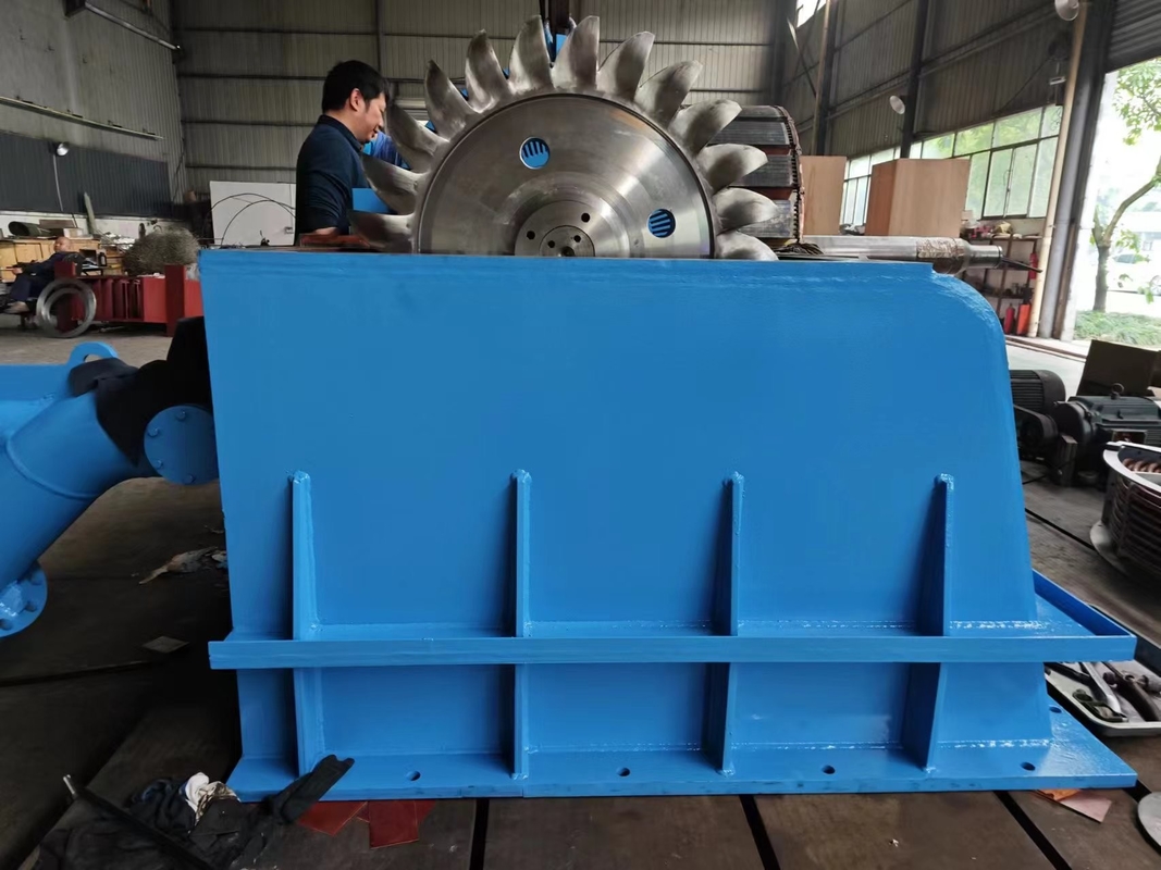 500KW-10MW Hydro Turbine Generator Operates At 450-1000rpm For Various Water Head Heights
