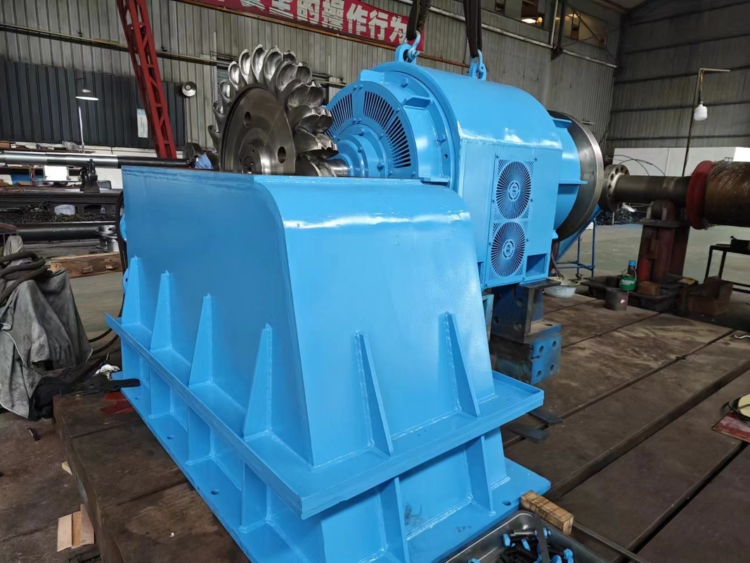 500KW-10MW Hydro Turbine Generator Operates At 450-1000rpm For Various Water Head Heights