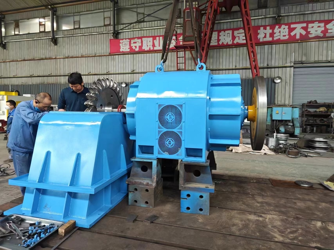 500-20 000kw Steel Hydro Turbine Generator for Frequency Power Generation at Various Water Heads