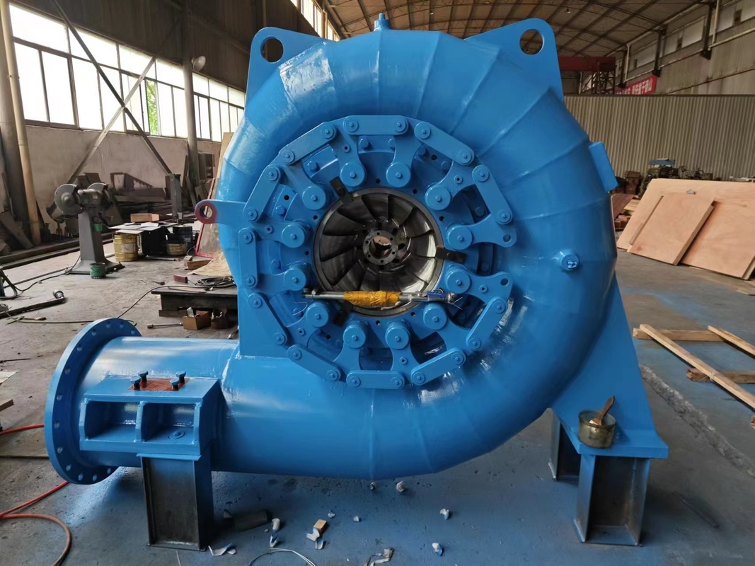 Stainless Steel Francis Turbine Generator For Water Head 5m-500m With High Quality