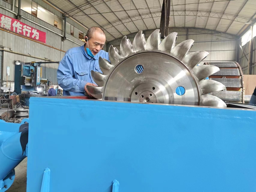 500-20 000kw Steel Hydro Turbine Generator for Frequency Power Generation at Various Water Heads