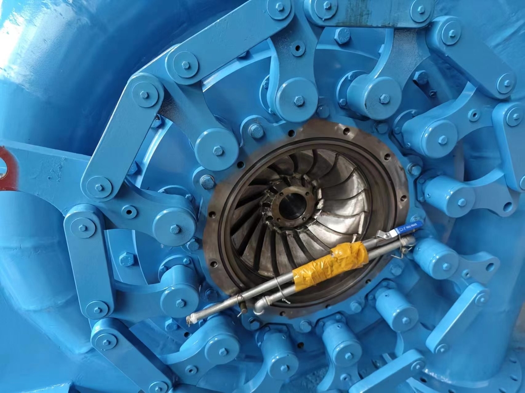Customized 50HZ/60HZ Hydro Turbine Generator 450-1000rpm Water Head 5m-500m For Optimum Efficiency