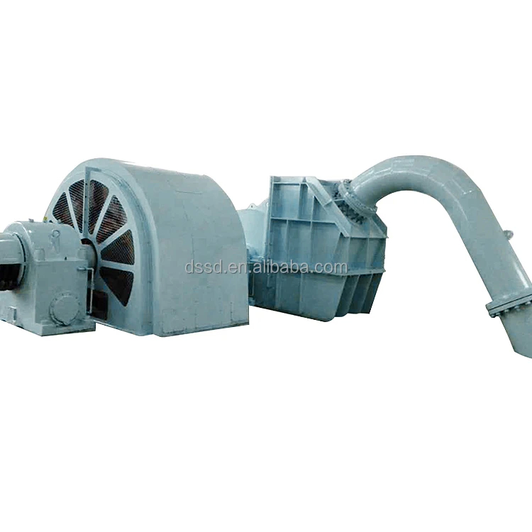 Stainless Steel Francis Turbine Generator 450-1000RPM 50Hz/60Hz 400V 800V 6.3kV 10kV - Vertical or Horizontal