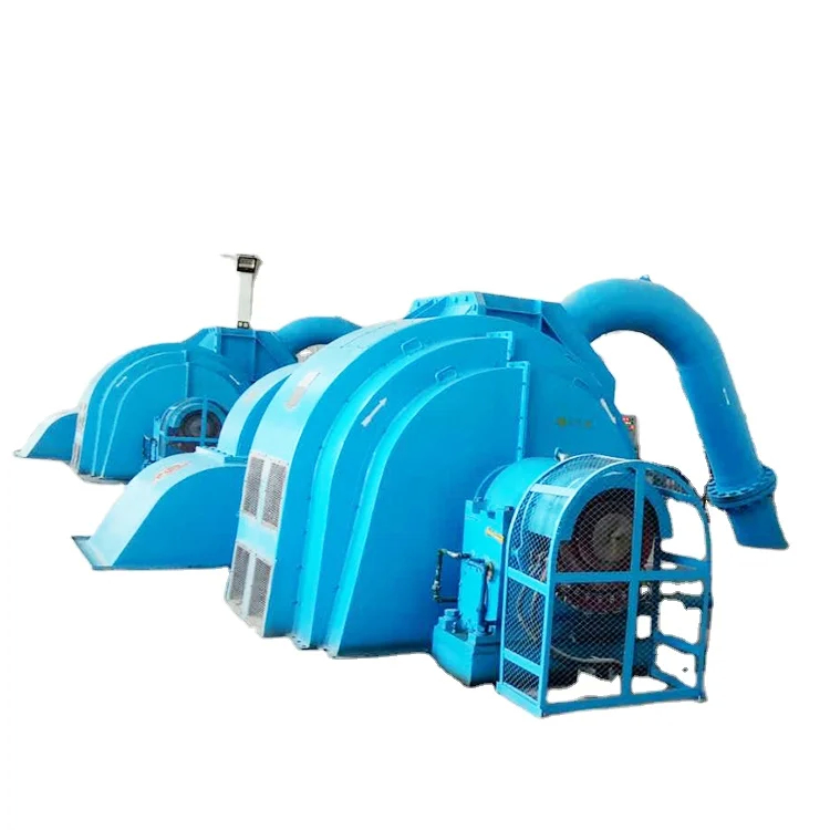 Power Output Brushless Excitation Impulse Turbine Generator IP54 Protection 100-1000A Rated Current