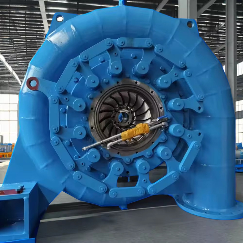 200kW - 20MW Steel And Stainless Steel Construction Francis High Head Water Turbine With Durability