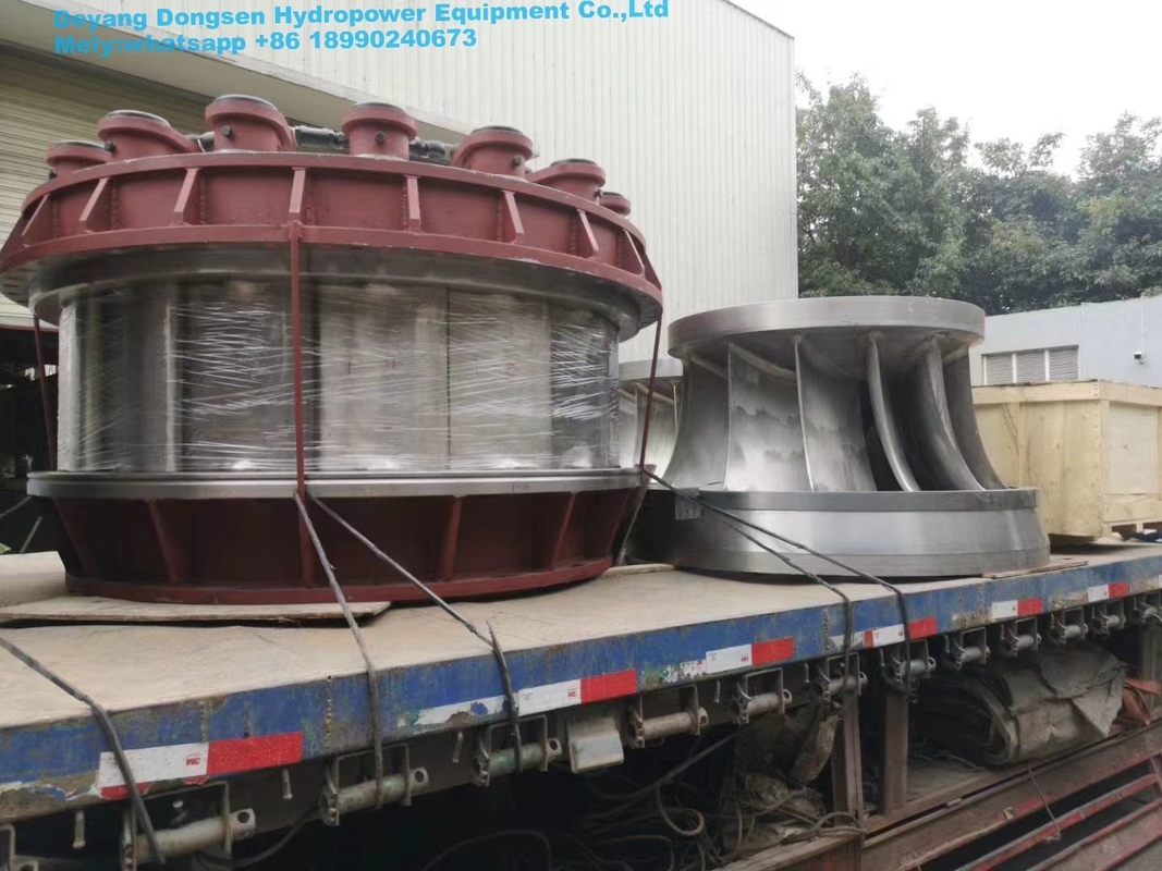 Capacity High Head Water Turbine For 200kw-20mw Operating From 5m-500m Water Head At 450-1000rpm