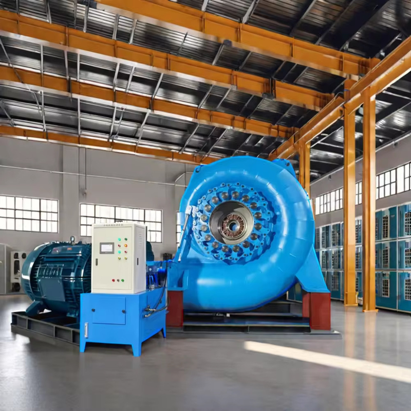 High Head Water Turbine / Francis Turbine Generator for Water Heads 5m-500m