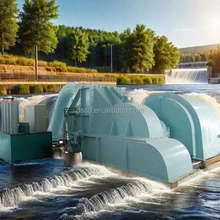 Custom Engineered 100kw-50mw Pelton Turbine Energy Generator 50/60Hz with High Head