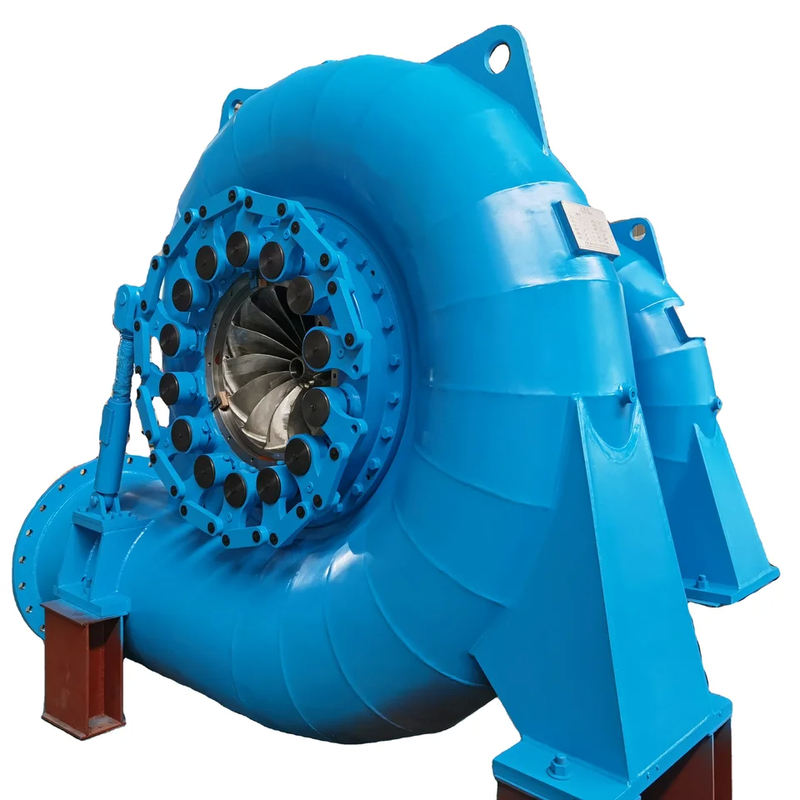 450-1000 RPM Customizable Vertical / Horizontal Water Turbine Generator for Service Life