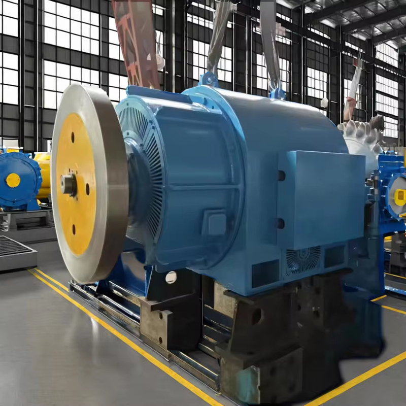 Cast Iron Pelton Wheel Turbine Generator Rated Current 100A-1000A 100KW-50MW For Power Generation