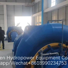 Customized Color Air / Water Cooling Hydroelectric Water Turbine Generator For Outdoor Installation
