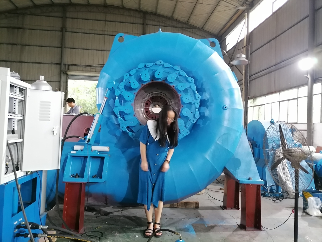 Full Automatic Control Horizontal Small Hydro Water Turbine Generator with Static Silicon Excitation