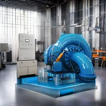 450-1000rpm Stainless Steel and Steel Francis Turbine Generator for Power Generation