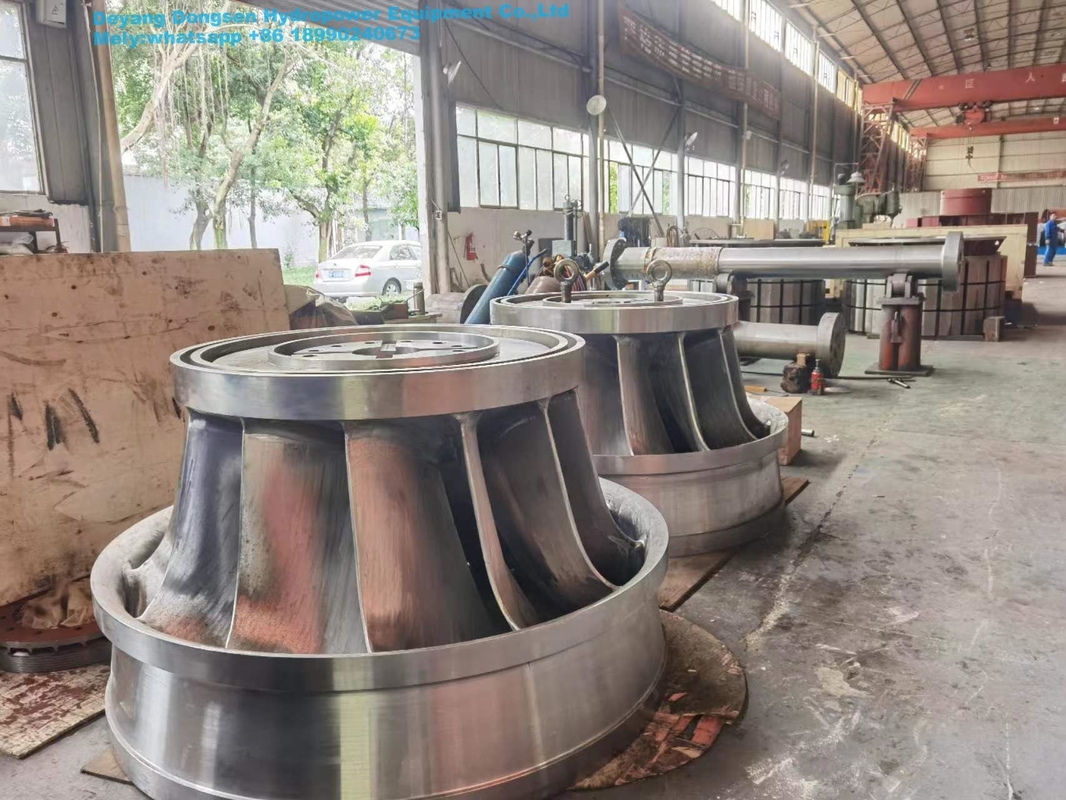 Stainless Steel Durability Hydroturbine Generator For Head 5m-500m And Capacity 200kw-20mw