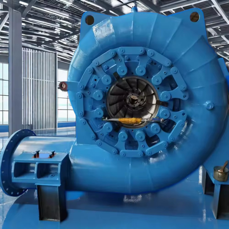 Customized Color Efficiency Water Turbine Generator For Hydro Power Plant