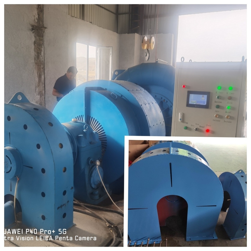 Air / Water Cooling Water Turbine Generator For 200kw-20mw Rated Frequency 50Hz/60Hz