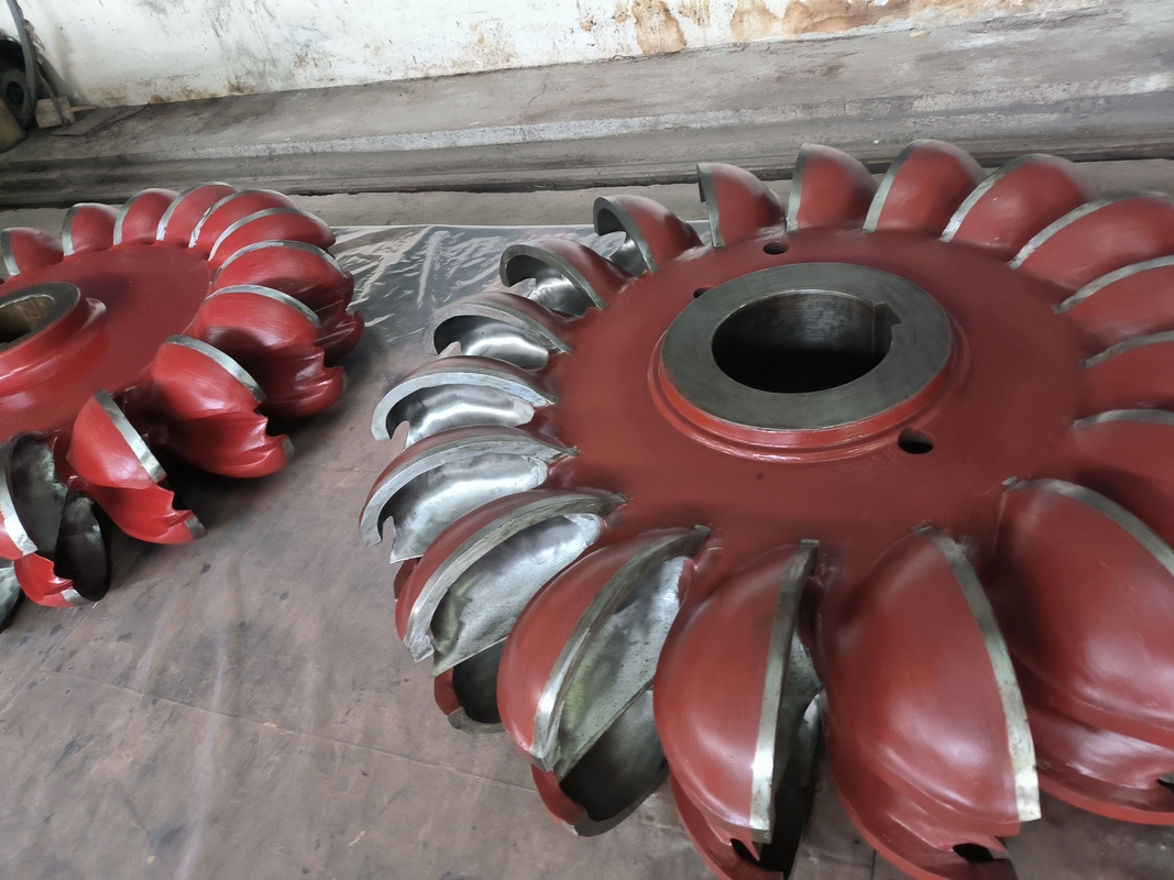 Precision Hydro Turbine Runner With Changable Blade Anti-corrosion with stainless steel or carbon steel