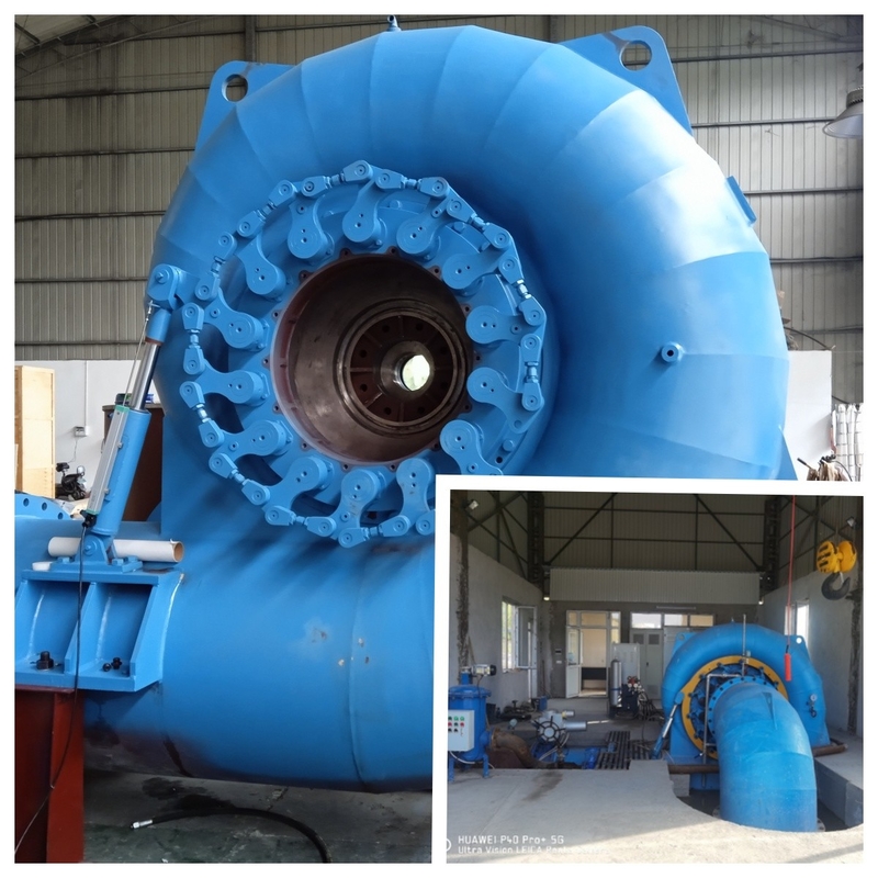 Vertical Or Horizontal 1000kw Francis Water Turbine Generator With Automatic Control