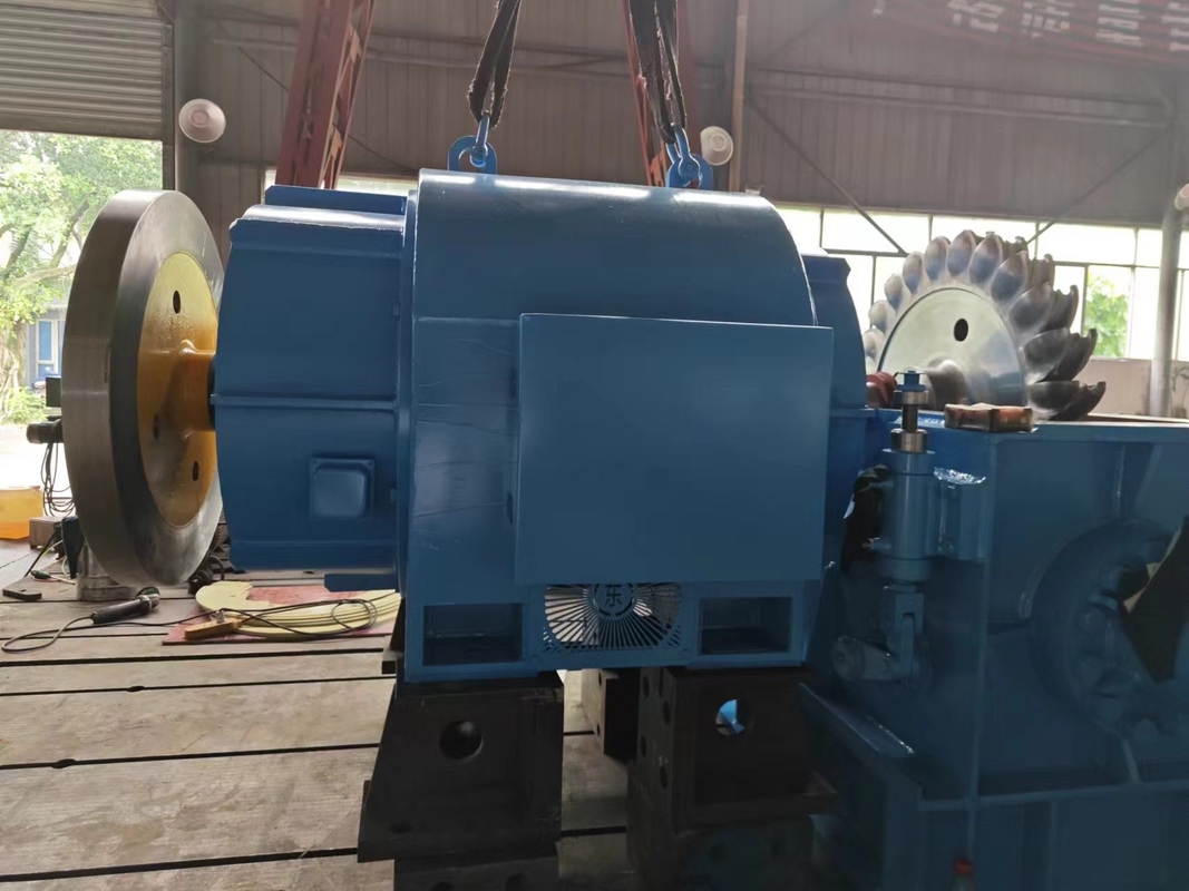 5-50t 100-1000A Pelton Turbine Generator With Air Or Oil Cooling