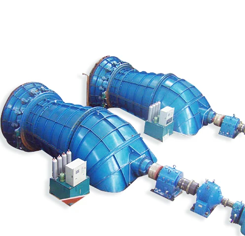 300KW Vertical Or Horizontal Turbine Generator With 20-300m Stainless Steel Rated Water Head