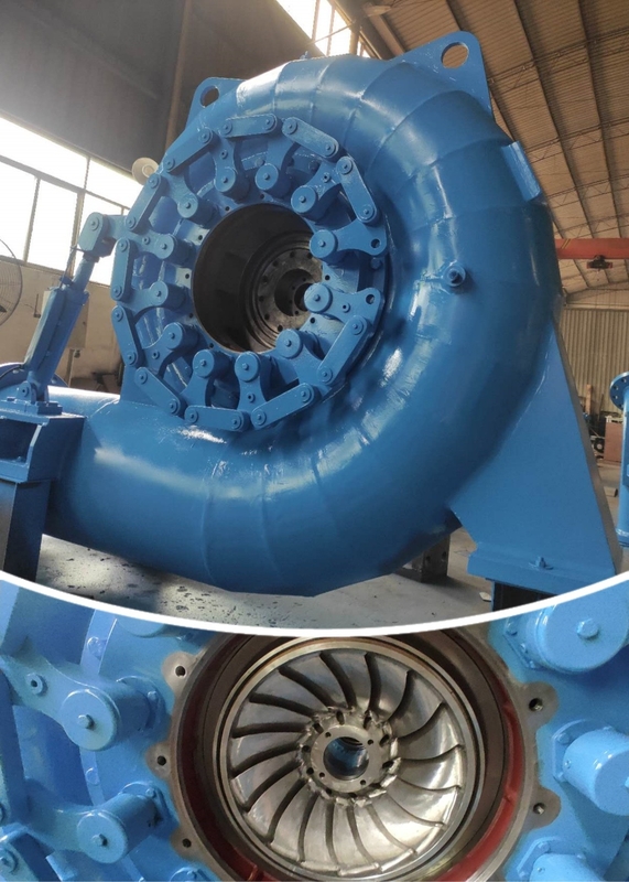 Customized Color Vertical Water Turbine Generator with Static Silicon Excitation Mode