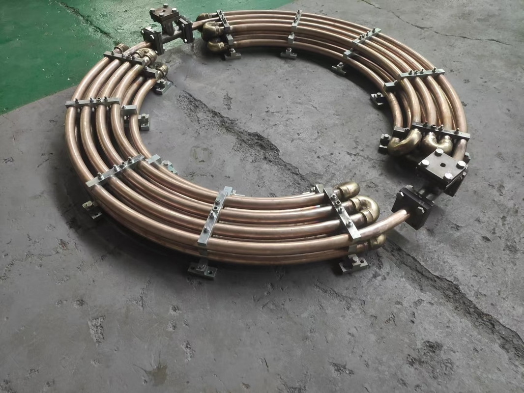 Customized Wall Mounted Speed Range 150RPM-1000RPM Hydro Turbine Oil Coolers Units 10-50 Kg