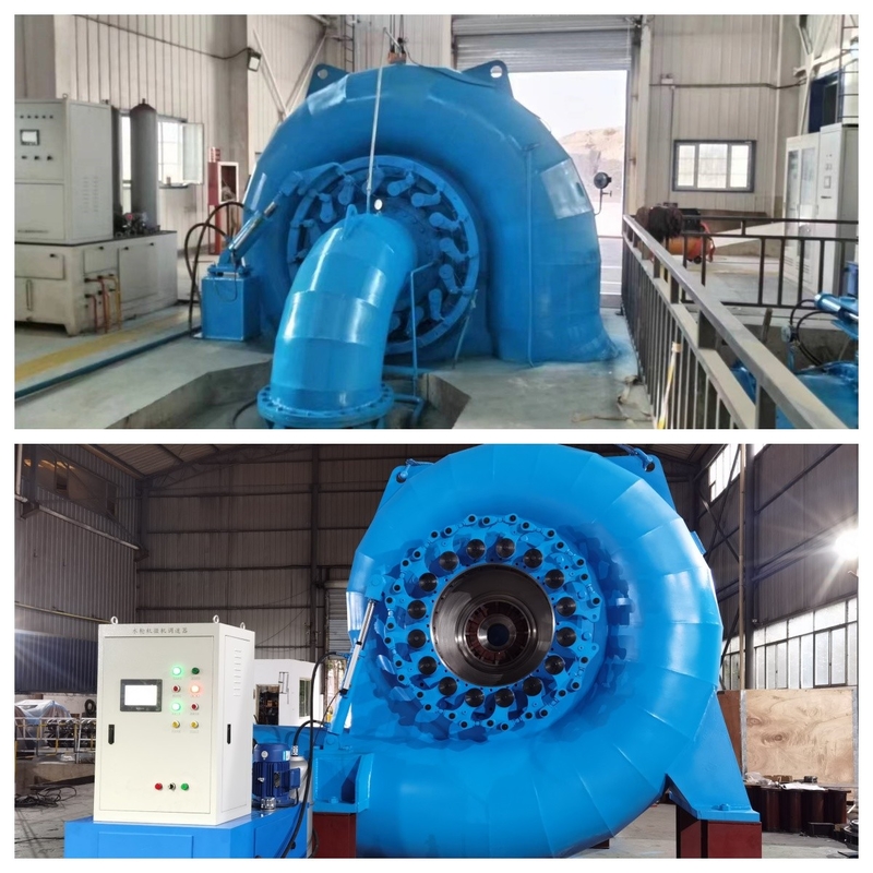 200KW-20MW Stainless Steel Hydro Turbine Generator Customized Equipments For Hydropower Stations