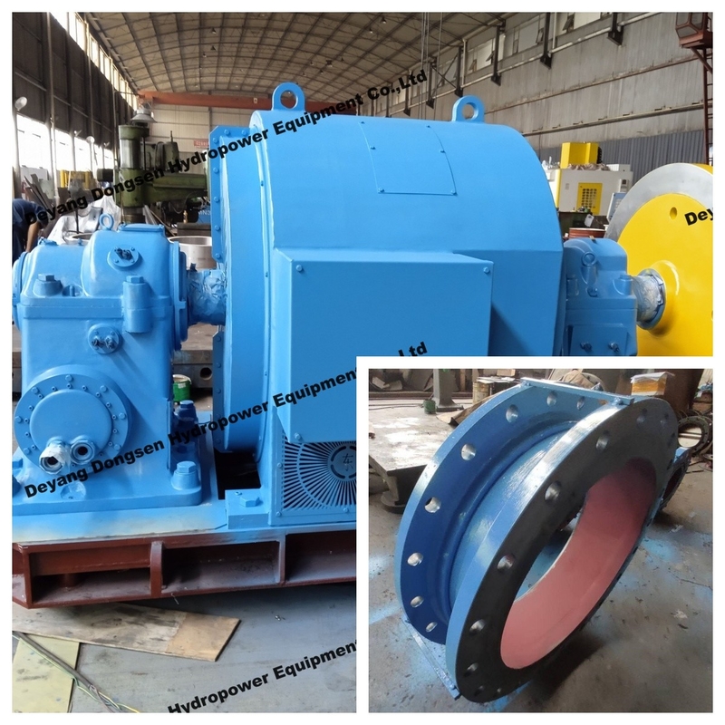 Eco Friendly 50HZ/60HZ Small Hydro Turbine Generator For Low Water Head 5-500m