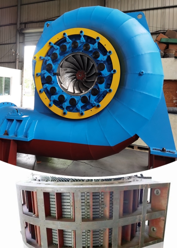Water Head 20m-200m Francis Hydro Turbines Generator with 88-96% Efficiency and Performance