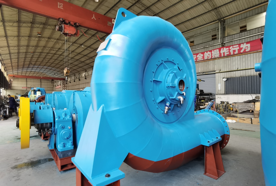 200kw-20mw Water Turbine Generator Vertical / Horizontal Installation Long Service Life