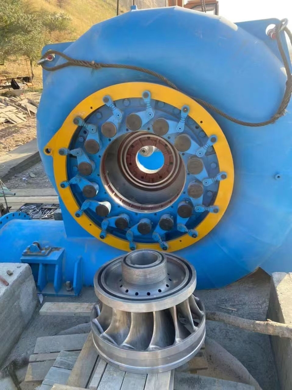 200kw-20mw Water Turbine Generator Vertical / Horizontal Installation Long Service Life