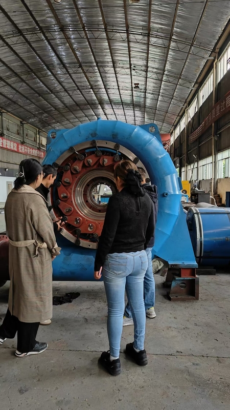 200kw-20mw Water Turbine Generator Vertical / Horizontal Installation Long Service Life