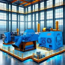 5t-20t Hydropower Turbine Generators With Rated Voltage 220V-11000V