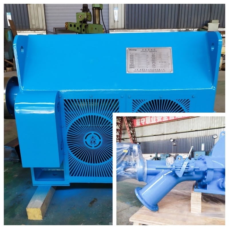 High Power Turgo Turbine Generators With Microgovernor DC Power Supply For Hydropower Stations