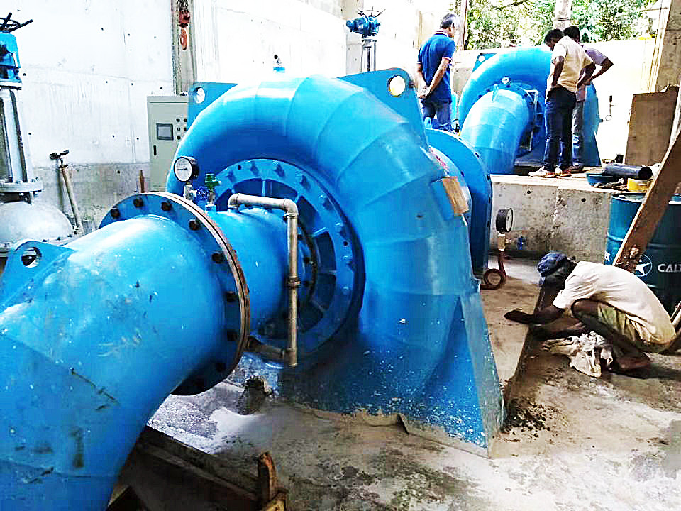 Steel And Stainless Steel 50HZ/60HZ Francis Francis Turbine Generator For Hydropower Station
