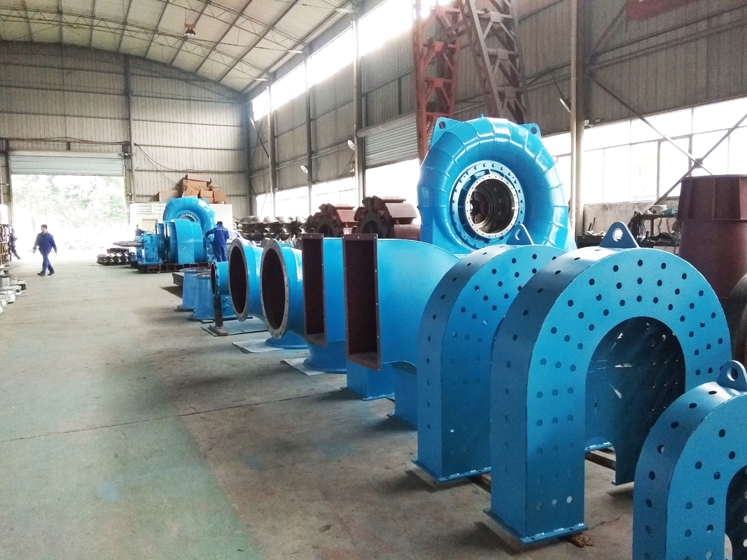 Steel And Stainless Steel 50HZ/60HZ Francis Francis Turbine Generator For Hydropower Station