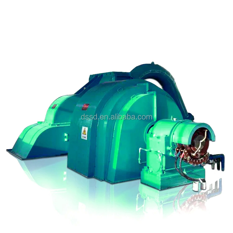 Head Pelton Turbine For Hydro Power Plant Capacity 5-50t Rated Frequency 50/60Hz Brushless Or Thyristor Excitation Mode