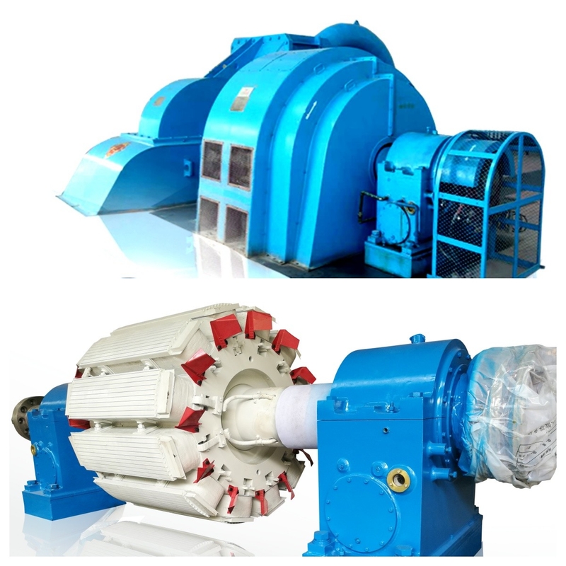 IP54 Protection Grade Pelton Type Turbine Generator for Power Generation in Cast Iron/Stainless Steel