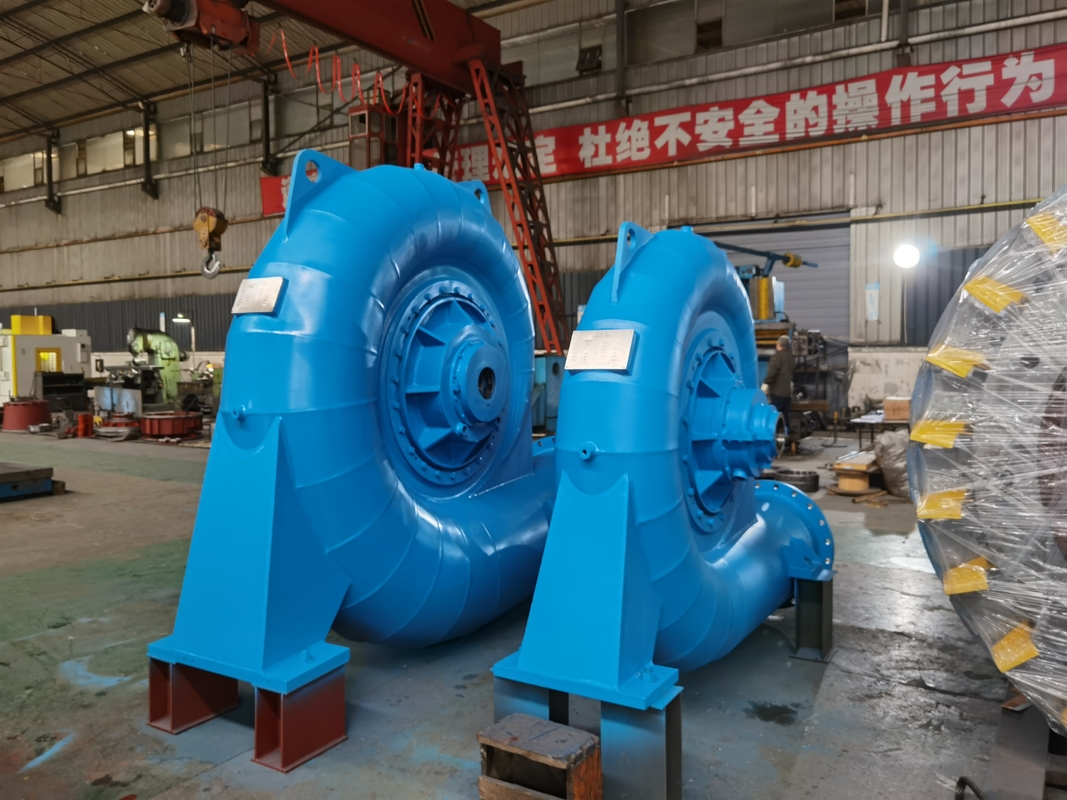 Vertical / Horizontal Brushless 50Hz/60Hz Water Turbine Generator with Automatic Manual Control