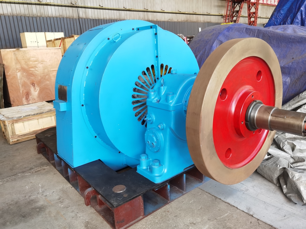 Full Automatic Control Horizontal Small Hydro Water Turbine Generator with Static Silicon Excitation