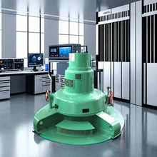 Customized Kaplan Hydro Turbine Generator Runner Diameter 0.6-2m For Output