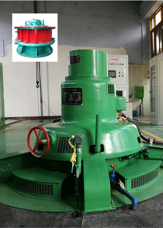 Eco-Friendly Power Generation Stainless Steel Runner Kaplan Water Turbine Hydro Generator With Rated Speed 100-1500r/min